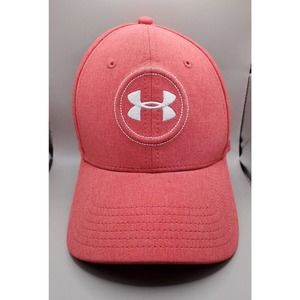 Under Armour Structured Tour Red Fitted Hat